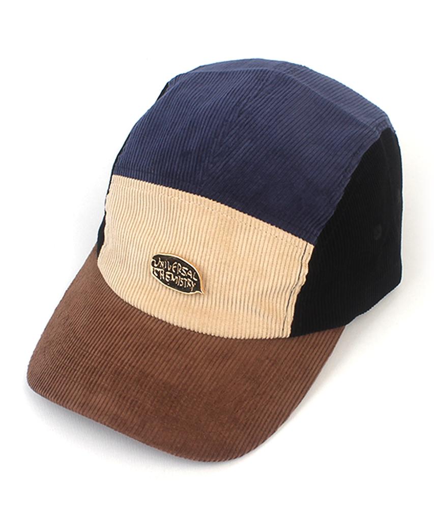 Yunibeosyeolkemiseuteuli Corduroy Navy Beige Campcap Camp Cap