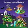 Magnetische Bausteine Mine World Magnetische Pflanzen Zombies Ziegelwürfel STEM Sensorisches Spielzeug Set 2025 Bestes Geschenk für 3+ Junge Mädchen Kind