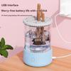 3 in 1 Elektrischer Make-up-Pinselreiniger USB-Stecker Make-up-Pinsel Rotierende Reinigungs-Waschmaschine Beauty-Pinsel Trockner Make-up-Werkzeuge