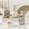 Creative Soap Dispenser Ceramic Hand Sanitizer Shower Gel Shampoo Separate Bottle Lotion Press Bottle Shampoo Dispenser