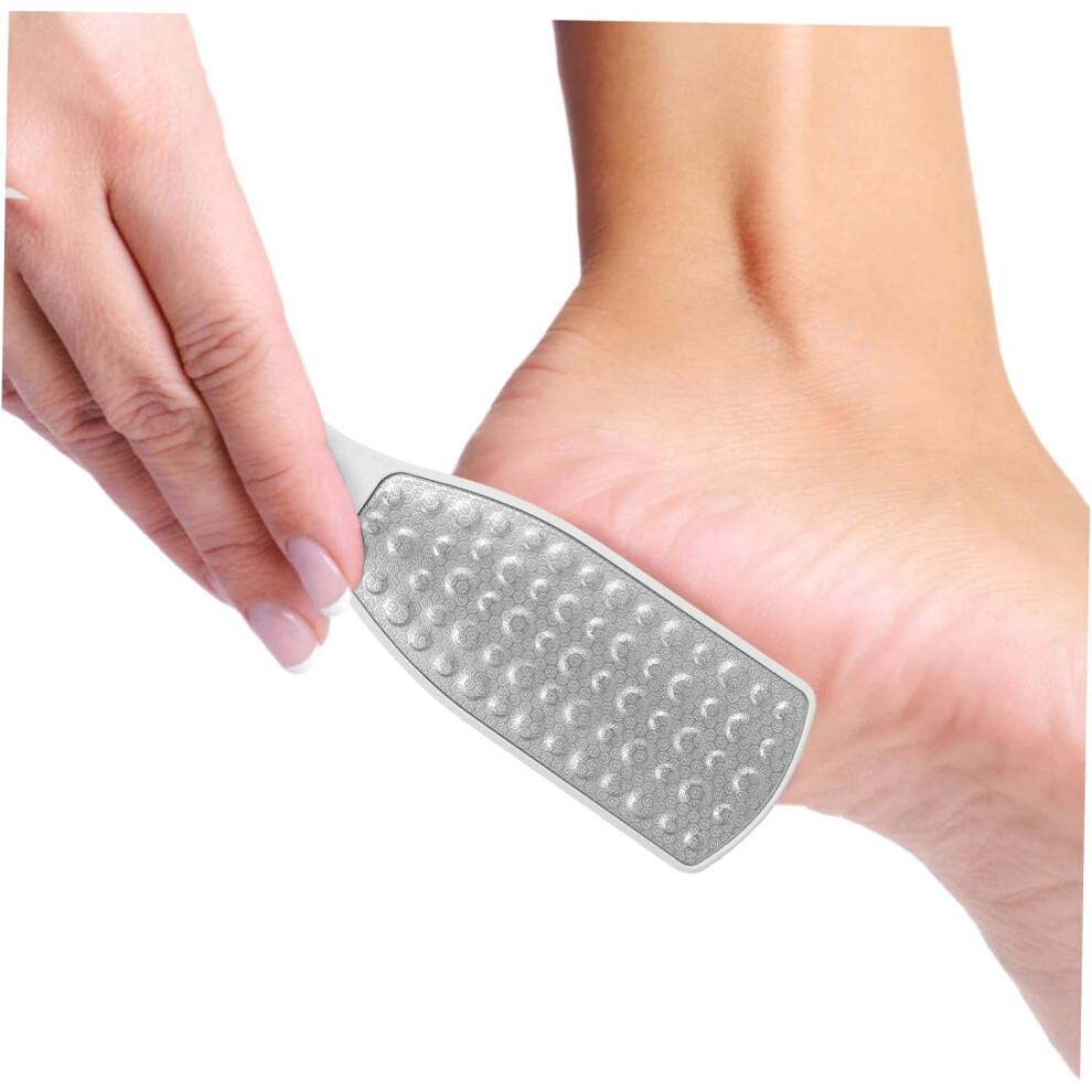 Foot Scrubber Stainless Steel Pedicure Foot Rasp File for Callus Removal Dead Skin Remover Exfoliant