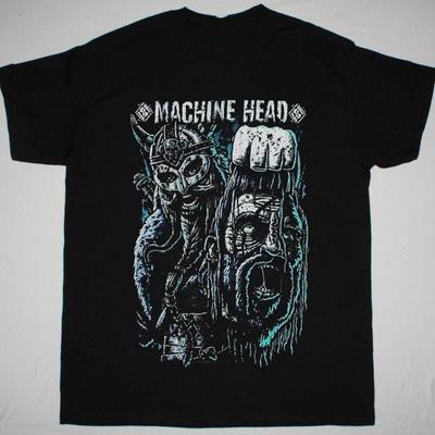 VTG MACHINE HEAD Band Album Heavy Cotton T Shirt S-5XL Black BT612 Unisex T-Shirt