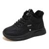 Winter New Velvet Dad Shoes Ins Warm Student Sports Platform Casual Cotton Shoes G