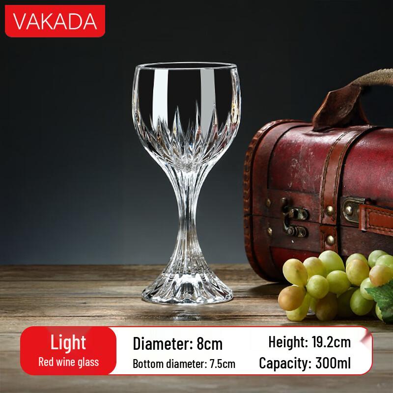 

VAKADA Glass Stemmed Wine and Cocktail Glasses