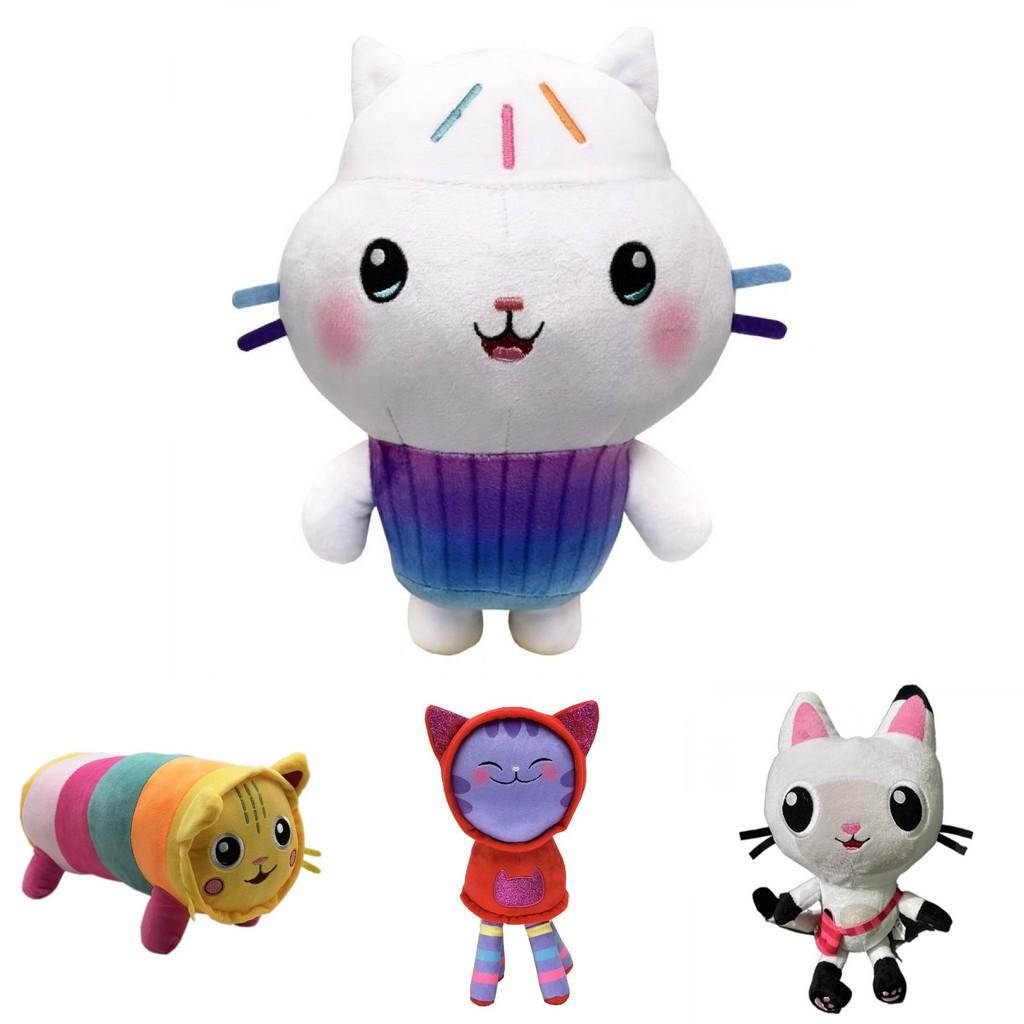 Casa de Păpuși a lui Gabby Pluș Desen Animat Pisică Umplută Păpușă de Pluș Cadouri de Crăciun pentru Copii