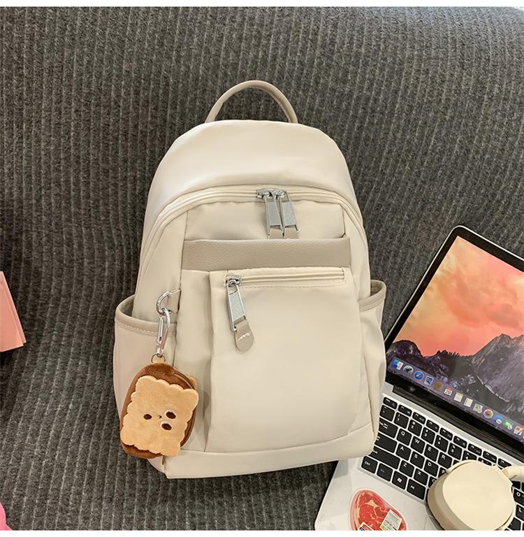 School Bag New Summer Travel Simple Fashion Versatile Backpack Lightweight Niche College Student School Bag Casual Backpack