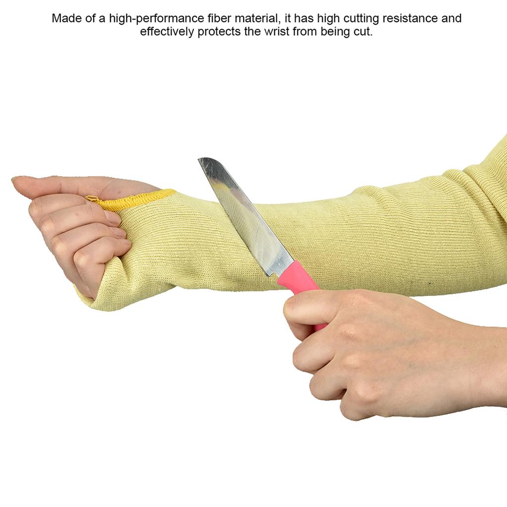 1 Pair Cut Proof Arm Sleeve Guard Heat Resistant Anti Cutting Arms Protector