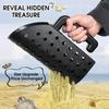 ABS Plastic Metal Detector Shovel Rust Resistant Compact Detecting Sifter Versatile Manual Sand Scoop Shovel for Outdoor Beach