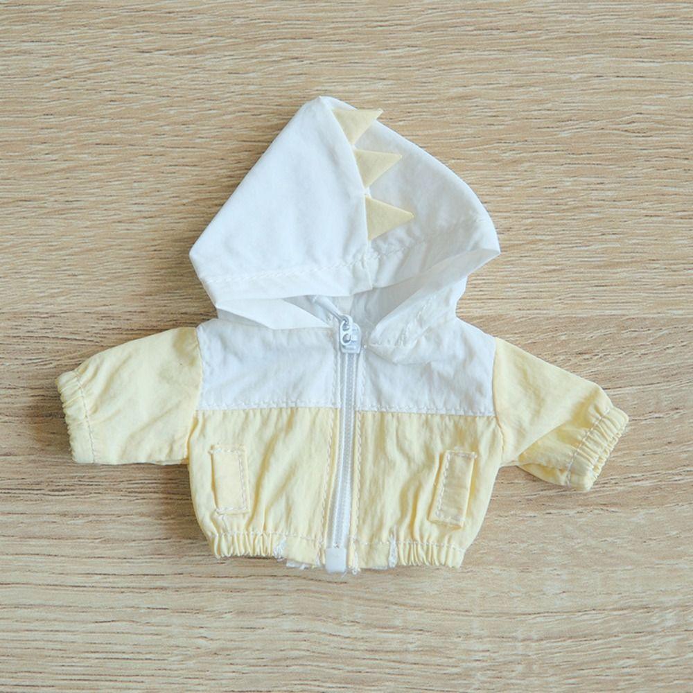 

Windbreaker Set No Attribute Doll Clothes Casual Pants Plush Dolls Clothes Toy Accessories жёлтый