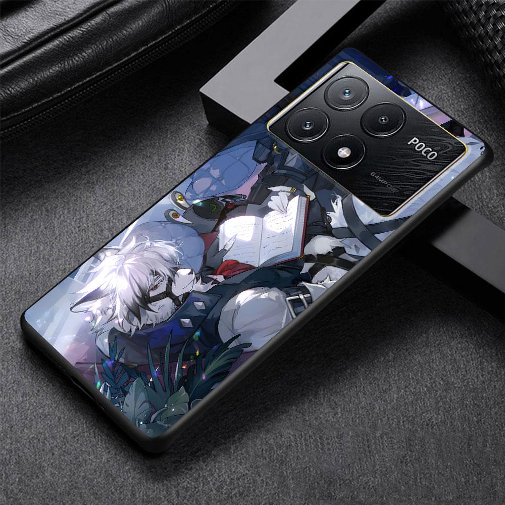Zenless Zone Zero ZZZ Case for Xiaomi Poco X6 X3 NFC M5s X5 F3 M4 M3 Pro Black Silicone Soft Phone Cover Coque