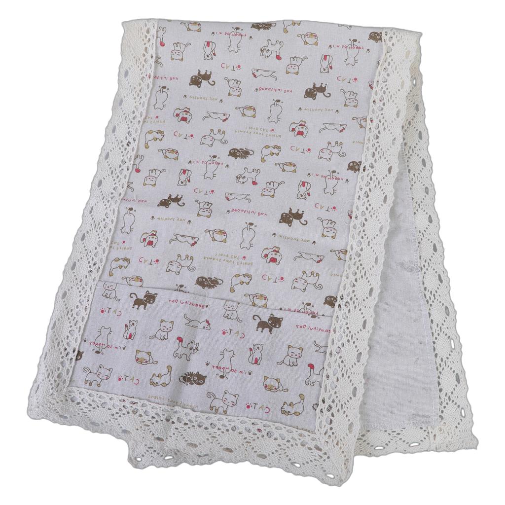 Durability Linen Microwave Dust Cover Microwave Shield Protects From Grease Enhances Kitchen Aesthetics 39.37x13.78inch