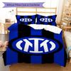 Inter Milan logo  Pattern Bedding Quilt Set Quilt Cover Pillowcase Home Decoration Birthday Gift (1 * duvet cover + 2 * pillowcase, without core)