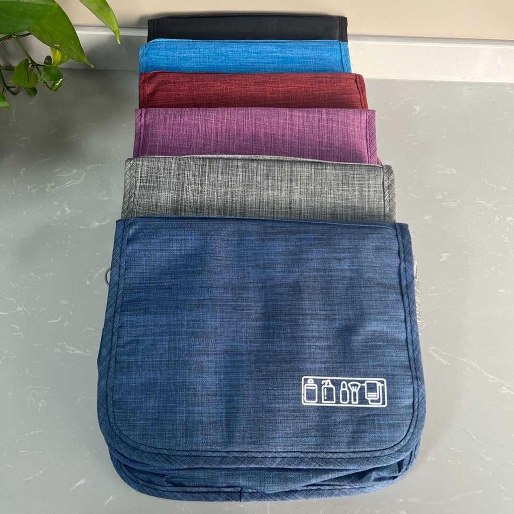 1PC Portable Large Capacity Travel Business Storage Bag for Women and Men Dry and Wet Separation Toiletries Hanging Storage Bag