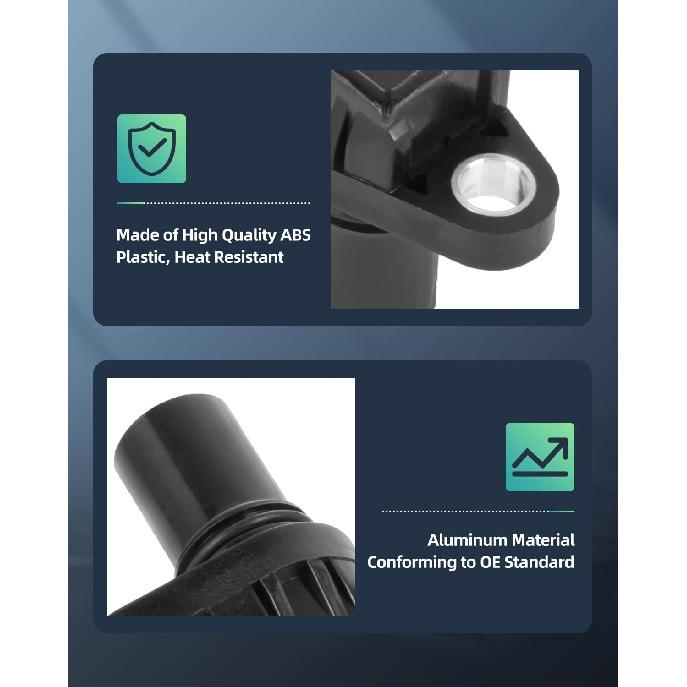 SCITOO 2PCS Camshaft Position Sensor fit for Mazda for Miata 1999-2005 5S1336, PC360