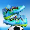 Football Shoes Boys and Girls Teenagers Students Tf Broken Nails Artificial Turf AG Nails Leather Foot Competition Training Shoes