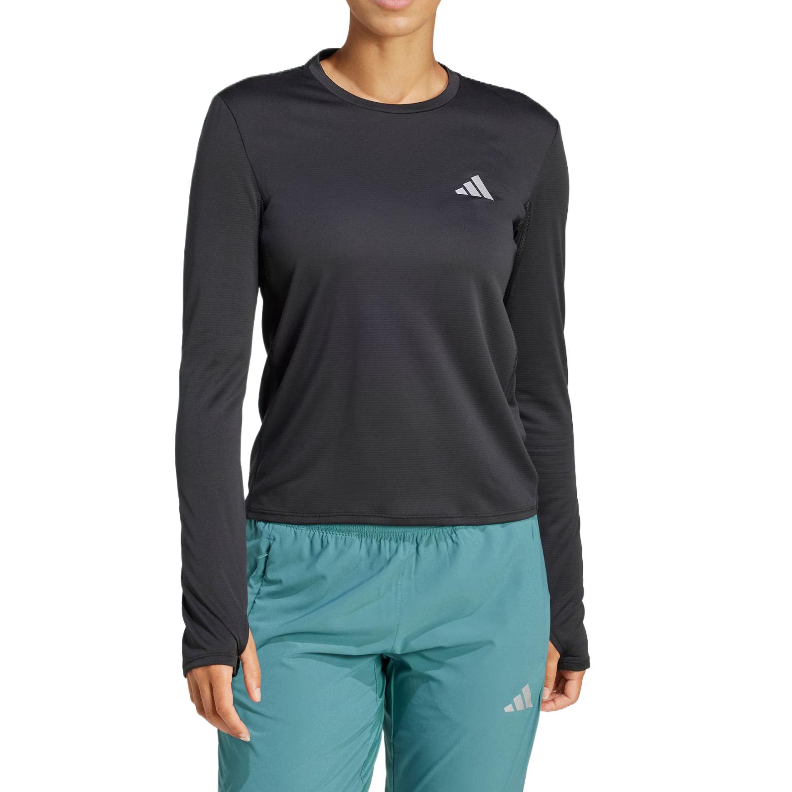 Adidas Regular T Shirt Women s Black JD1745 M