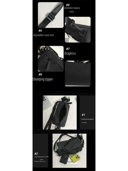 2024 Trendy Cylindrical Crossbody Bag - Versatile Summer Style for Men and Women