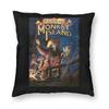 Monkey Island Lechucks Revenge Pillowcase Polyester Linen Velvet Creative Zip Decorative Room Cushion Cover X