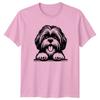 Shih Tzu Dog Graphic Unisex TShirt Puppy Animals Unisexs Unisexs Tee Canine