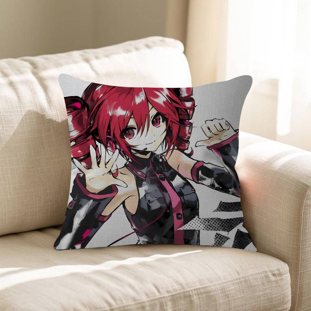 KKasane Teto Pillow Cover Sofa Cushion Cover Home Room Decoration Children Gift