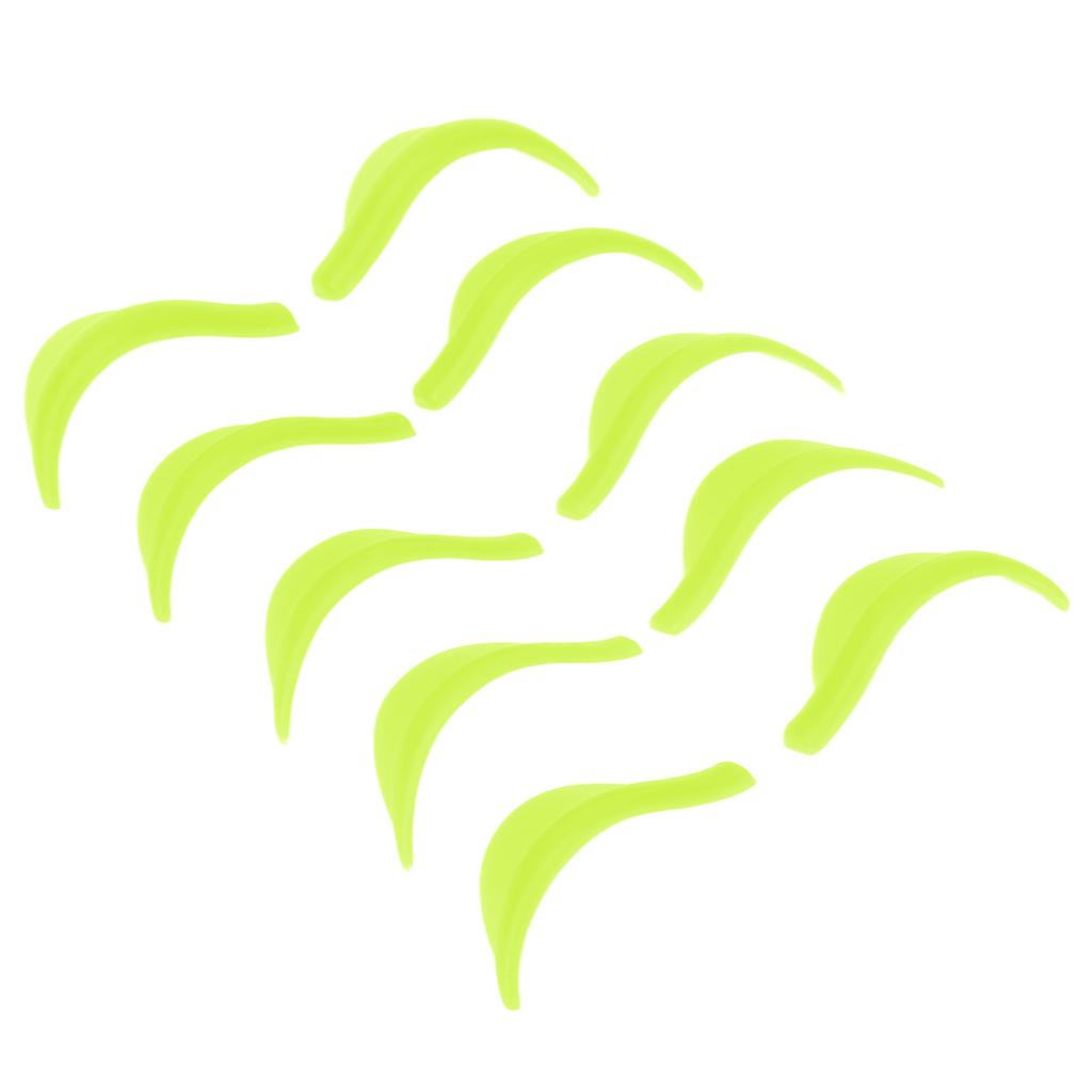 5 Pairs Silicone Eyelash Perming Curler 5 Sizes Reusable Soft Lash Lift   Rods for Buty Salons