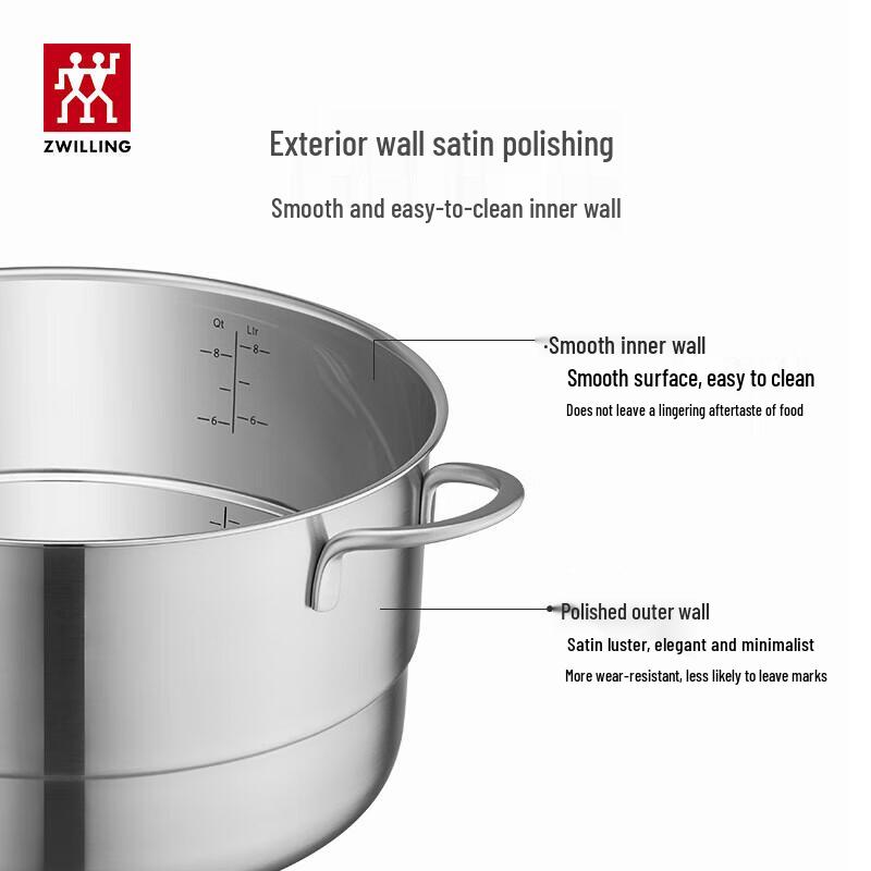 Zwilling Stainless Steel Stockpot Steamer Set