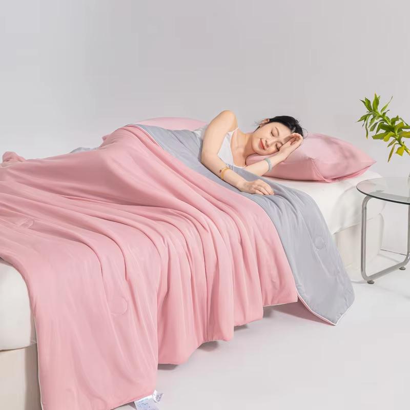 Summer - Ready Machine - Washable Air - Conditioned Quilt: Ultra - Thin Cooling Comforter For Hot Nights,For Summer Getaways
