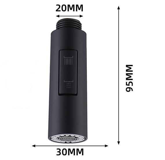 Shower Head ABS 2 Way Kichen Faucet Replacement Parts Faucet Accessories Spouts Kitchen Faucet Nozzle Factory Direct Sale price