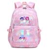 Anime Cartoon 26 Letter Print Backpack Campus Fashion Student Bag Large Capacity
