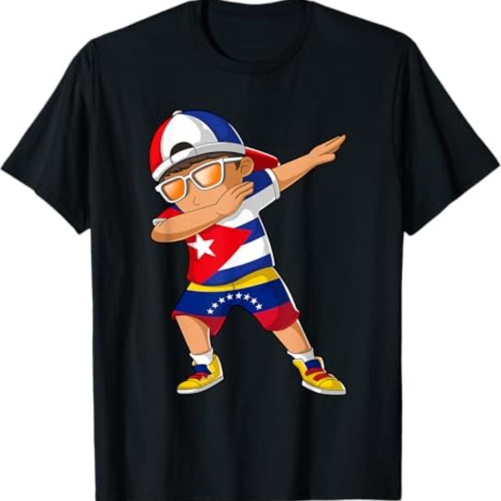 Venezuela Flag Holiday Venezuela Heart Venezuelan Flag TShirt Women Unisex Fashion Casual Cotton Graphic T Shirts Outdoors Tops S разноцветный