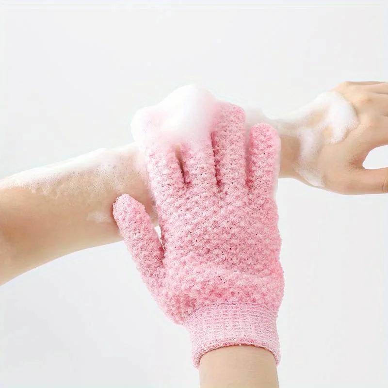 Household Five-finger Bath Towels. Nylon Material Is Durable. Dense and Rich Lather. Be Used On Both Sides for Easy Exfoliation