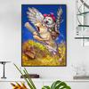 Diamond Painting Cartoon Owl Rabbit Cross Stitch Rhinestones Crystal Needlework Diamond Embroidery