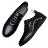 Herren Echtleder Schuhe neu atmungsaktiv desodorierend weiß vielseitig Freizeitschuhe weiche Sohle weiche Oberfläche