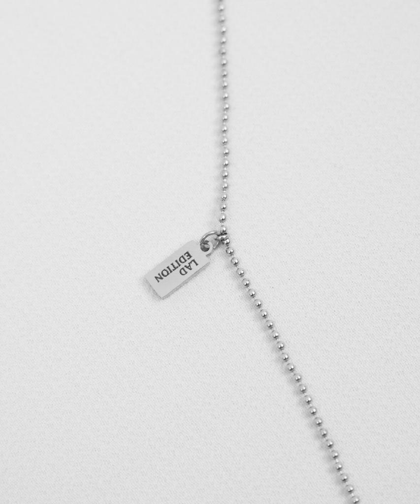 Lad Edition Lad Metal Ball Object Necklace