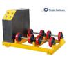 Mobile Double Chemical Drum Rotator and Mixer CN Plug (adapter Included)