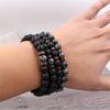 Volcanic Stone Bracelet for Men Lava Wooden Beads Bracelet Tibetan Buddha Wrist Chain Women Men Zircon Gift New Bracelets