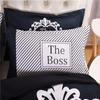 Big Boss Black N White His Her Valentine Bedding Collection Duvet Cover Pillow Case King Queen Size With Bed Linen Collection