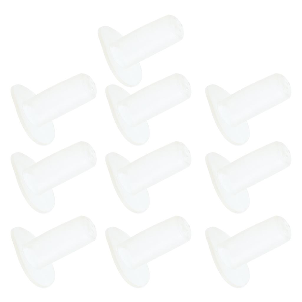 10pcs Calf Milk Nipple Soft Silicone Livestock Pacifier Feeding Equipment Accessory for Orphaned