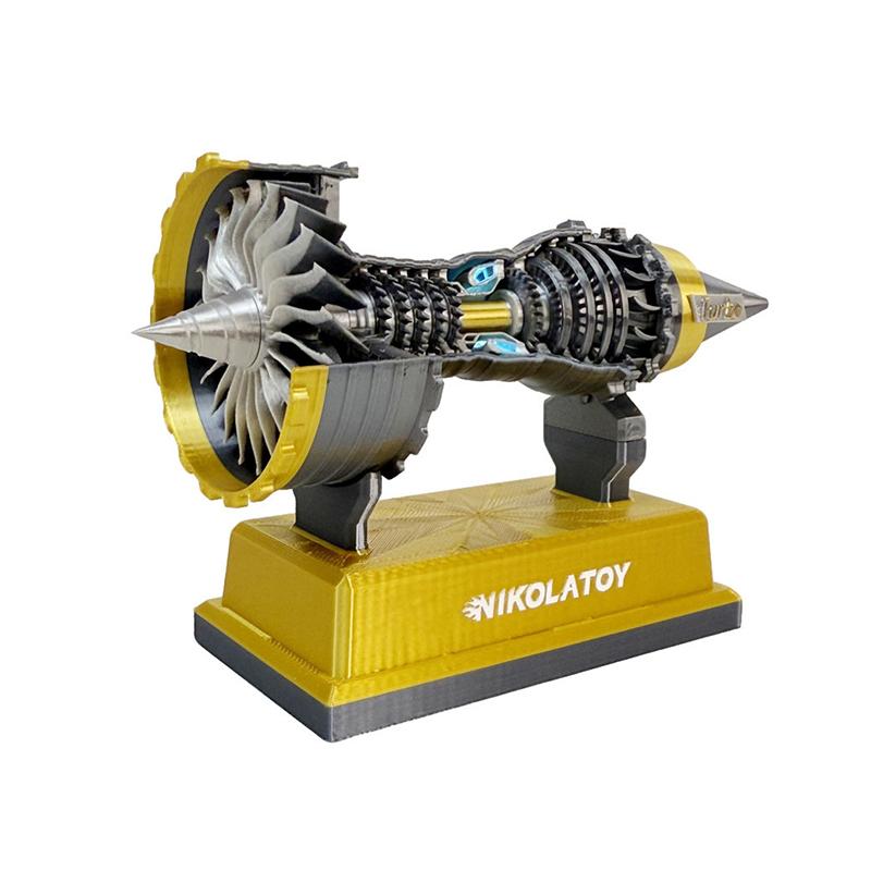 

Tr900 Супер Турбовентиляторный Двигатель Мини Модели Наборы Мотор Функция Электрический Буфер 3D Печать Коллекция Игрушки Для Детей Мальчиков жёлтый