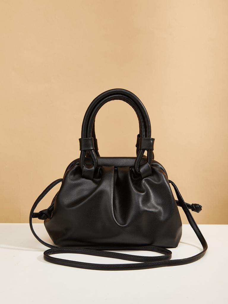 New trendy and persalized pleated fashiable handbag suitable for daily commuting and outdoor travel