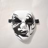 Full Mask Halloween Face Model Handsome Clown Count Dance Mask Mask Fashion