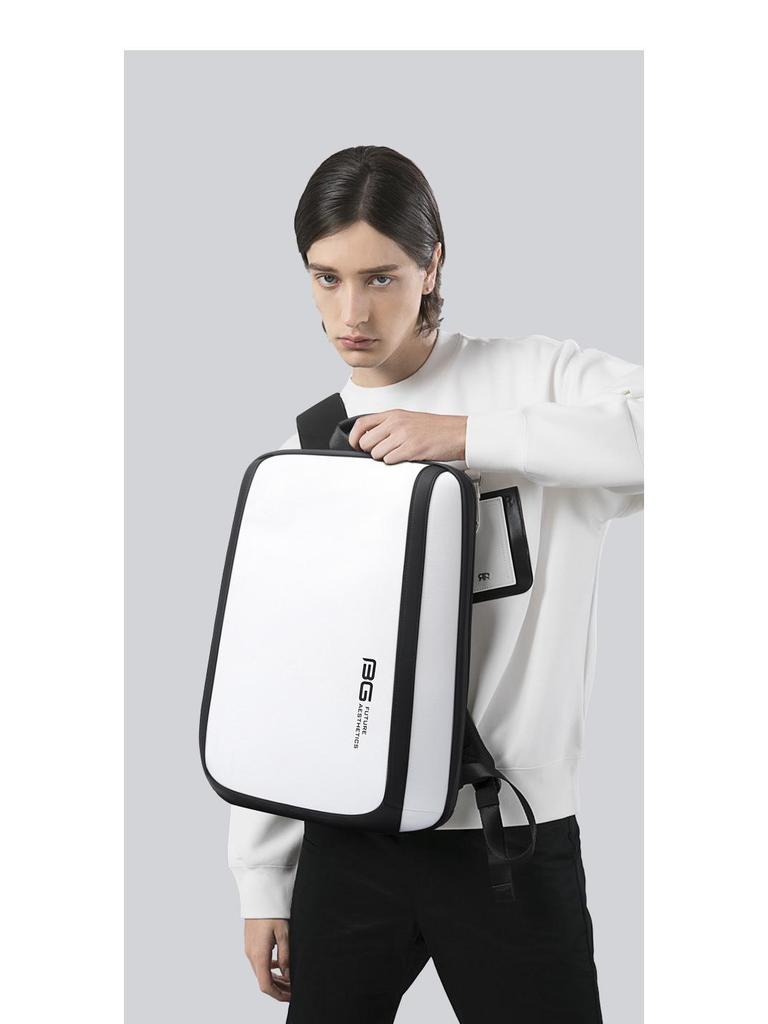 BANGE Men's Large-Capacity Laptop Backpack – Casual Business & Student Use