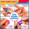 Enhancing Attention Sensory Fidget Rings Stretchable Silicone Sensory Ring  Holiday Gift
