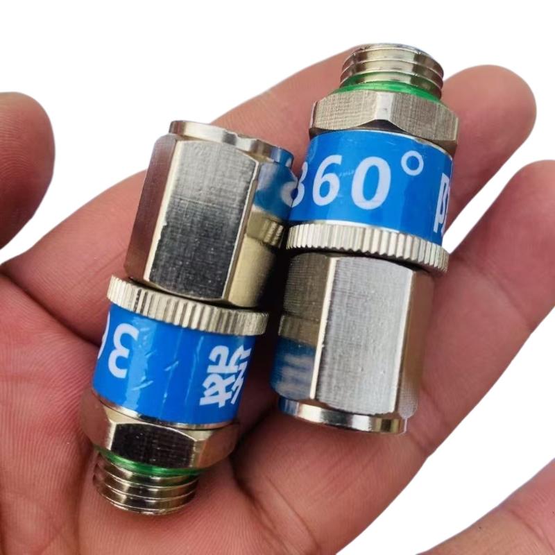 Premium Material 360° Swivel Spray Connector Anti-Winding M14x1.5 Thread 1Pcs for Home Yard Cleaning Hose Joint