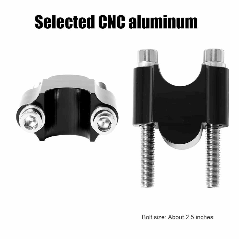 22mm Motorcycle Handlebar Risers 7/8" Handle Clamp Mount Handle Fat Bar Handlebar  Motorcycle