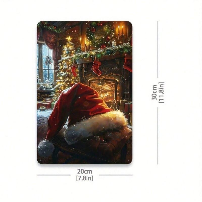 Retro Funny Theme Tin Paintings for Living Room Bedroom Kitchen Wall Decor