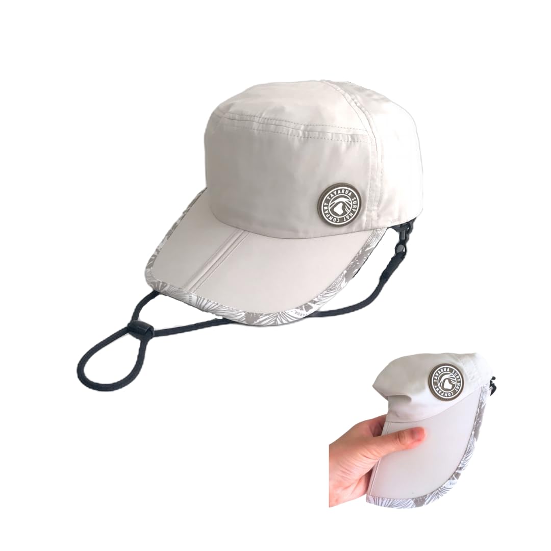 

Tabarua Portable Surf Cap TM1012A (TROPICAL WHITE)