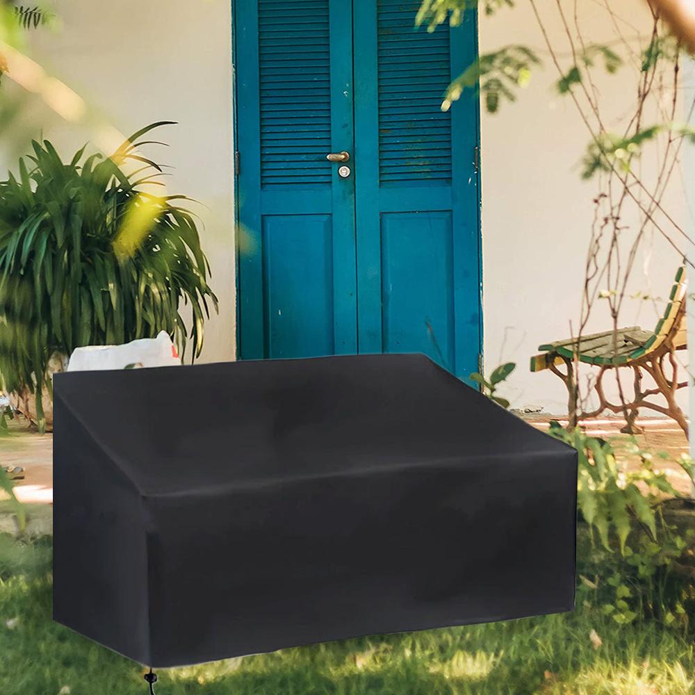 Outdoor Garden Bench Cover Waterproof Chair Cover Furniture Sofa Chair Table Rain Snow Dust Proof Protector Cover