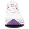 Li-Ning Comfortable Versatile Non-Slip Wear-Resistant Breathable Low-Top Casual Running Shoes Women sneaker White Purple ARBU006-1