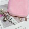 Creative Plush Cat Pendant Bag Hanging Car Key Ring Funny Cat Keychain  Key Decor